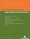 EUROPEAN REVIEW OF AGRICULTURAL ECONOMICS雜志封面